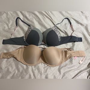 Victoria Secret Bra Bundle 34d: NWT and like new